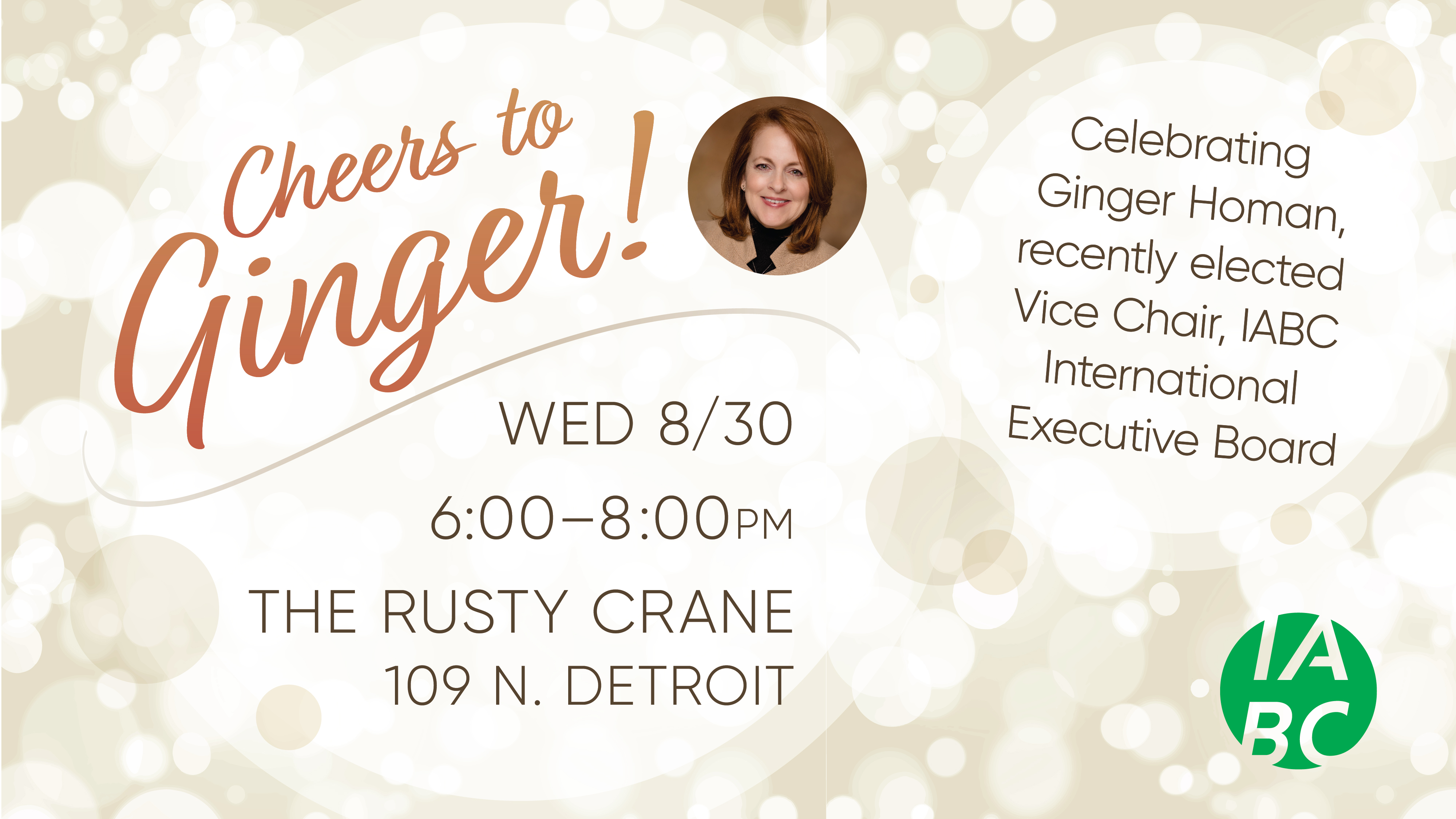 Cheers to Ginger!