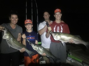Stephanie Higgins family fishing