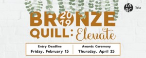 Bronze Quill 2019: Elevate