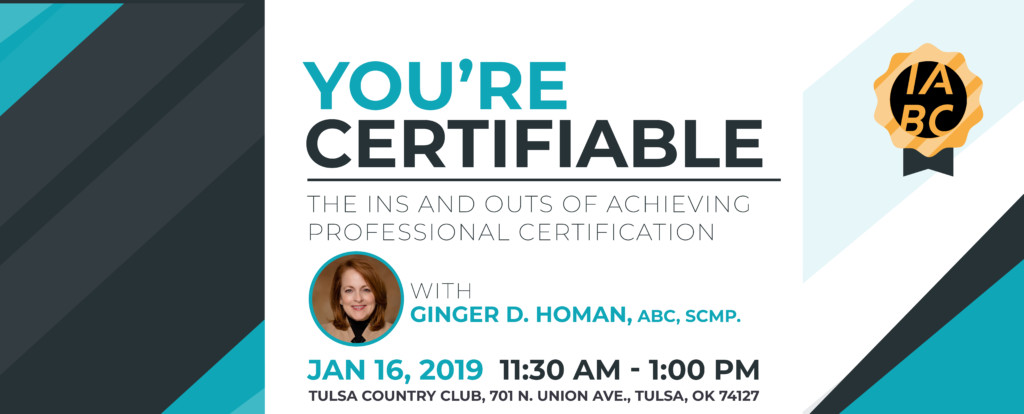 You're Certifiable - the ins and outs of achieving professional certification