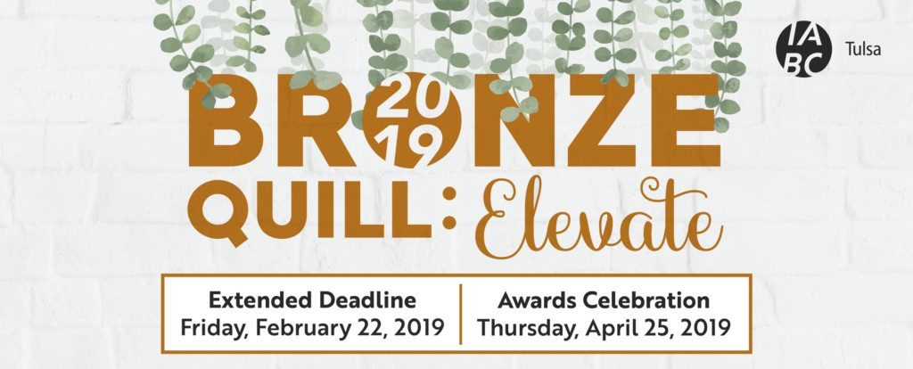 Bronze Quill 2019: Elevate