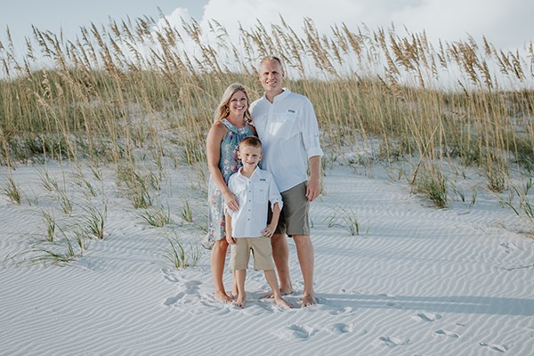 Amanda Black and family